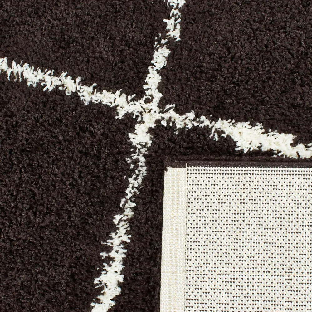 ASMA - Tapis berbère café losange - ASM380CAF
