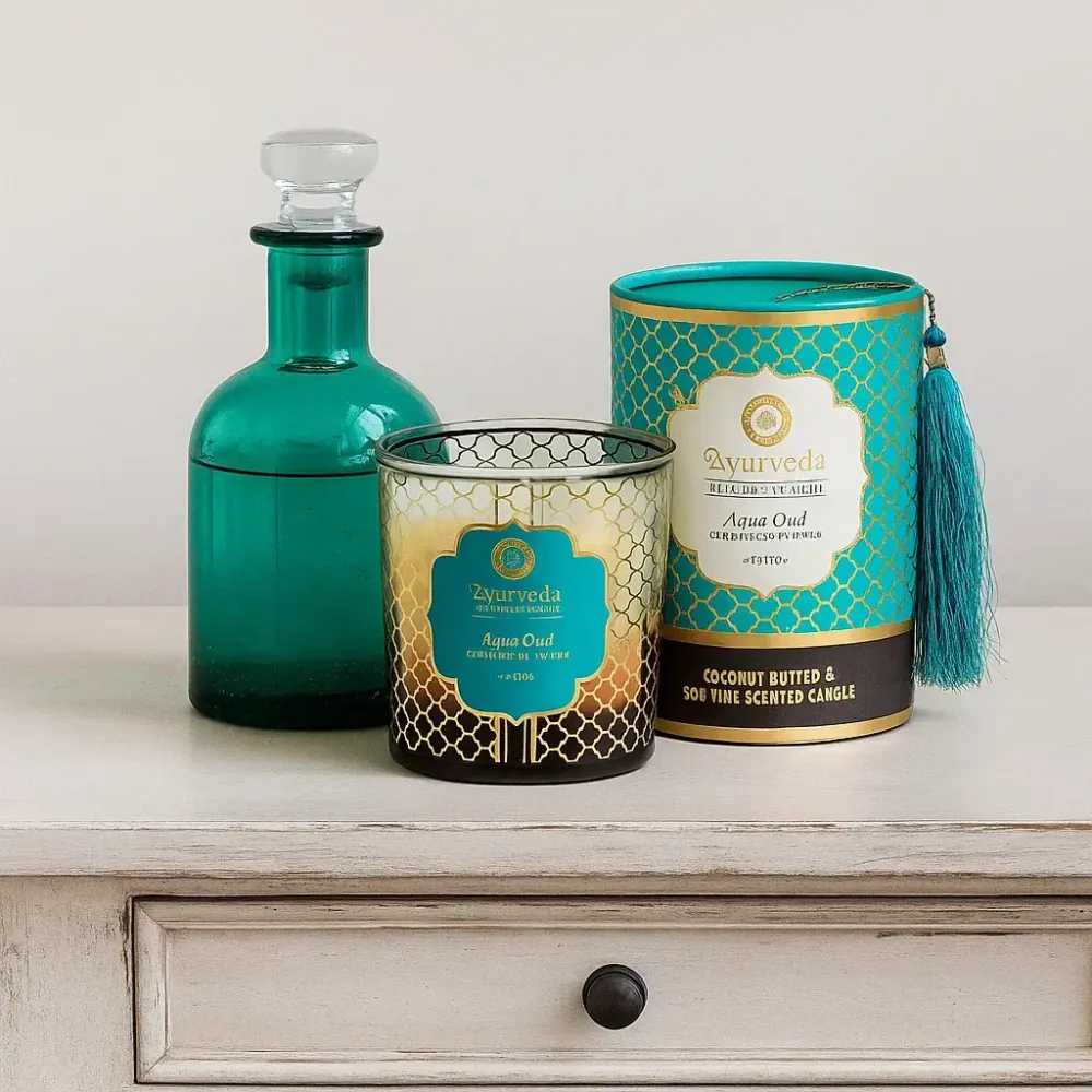 Bougie Ayurvédique Pitta Aqua Oud Astroya