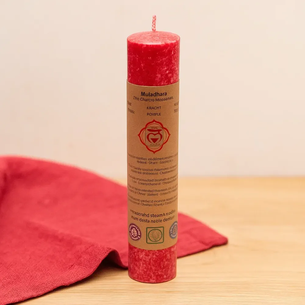 Bougie parfumée haute selon chakra - 12h à 14h Astroya