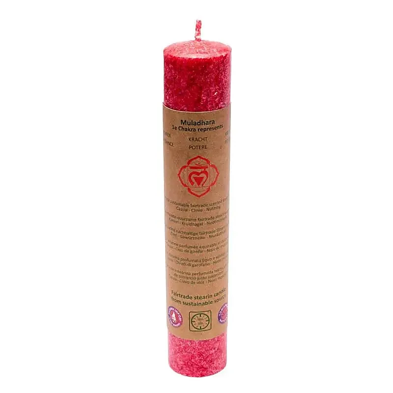 Bougie parfumée haute selon chakra - 12h à 14h Astroya