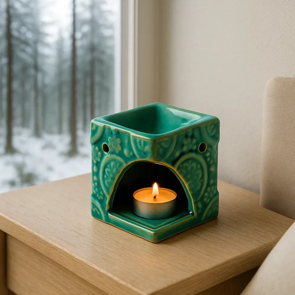 Brûle parfum vert - Fleurs Astroya