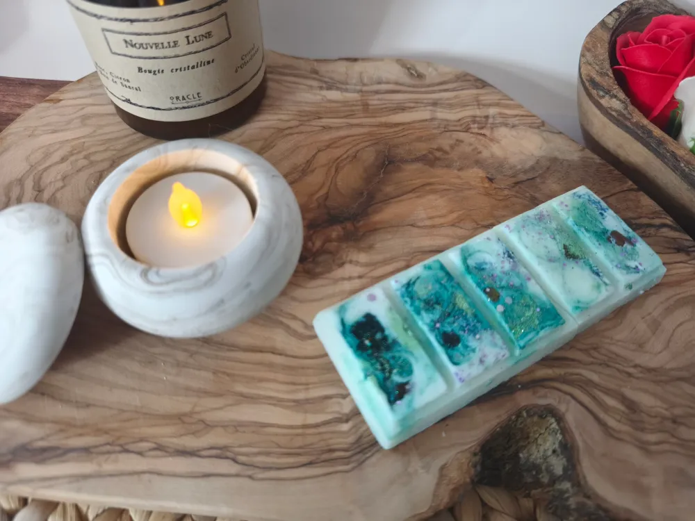 Tablette cristalline "La chaumière de la sorcière" Atelier Oracle