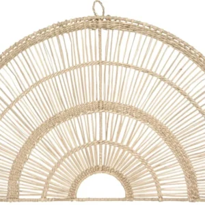 Atmosphera Arc Décoration murale jonc de mer - Décoration murale - 60 x 35 cm