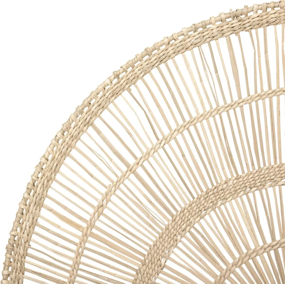 Atmosphera Arc Décoration murale jonc de mer - Décoration murale - 60 x 35 cm