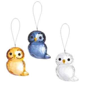 Attrape-soleil hibou en acrylique 5 cm
