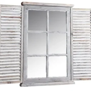 AUBRY GASPARD Miroir en Bois teinté Vieilli Taille 2