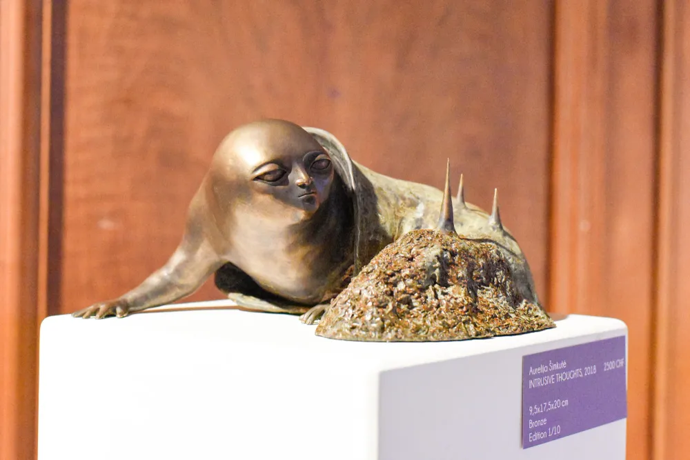 Sculptures en bronze | Pensées intrusives Aurelija Simkute