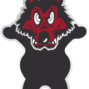 Autocollants Ours Grizzly Wolfpack