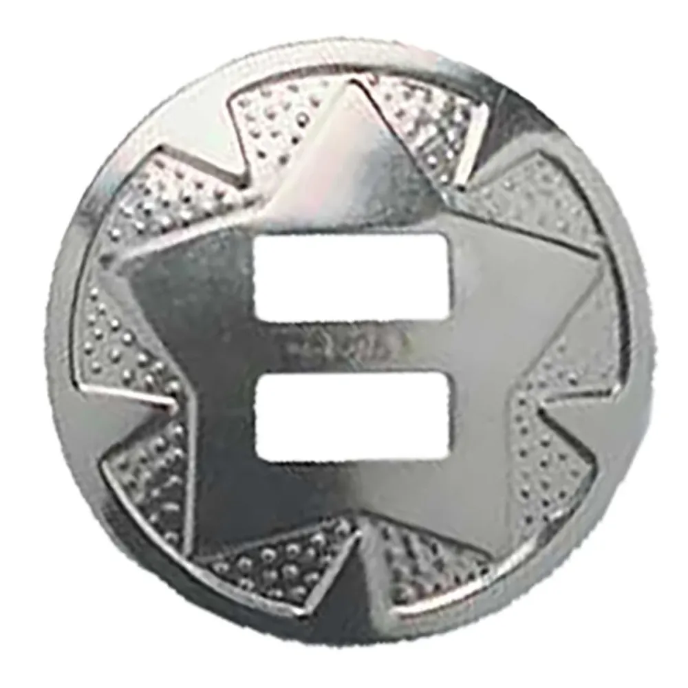 10 Conchos à lacer ÉTOILE - NICKELÉ Autres