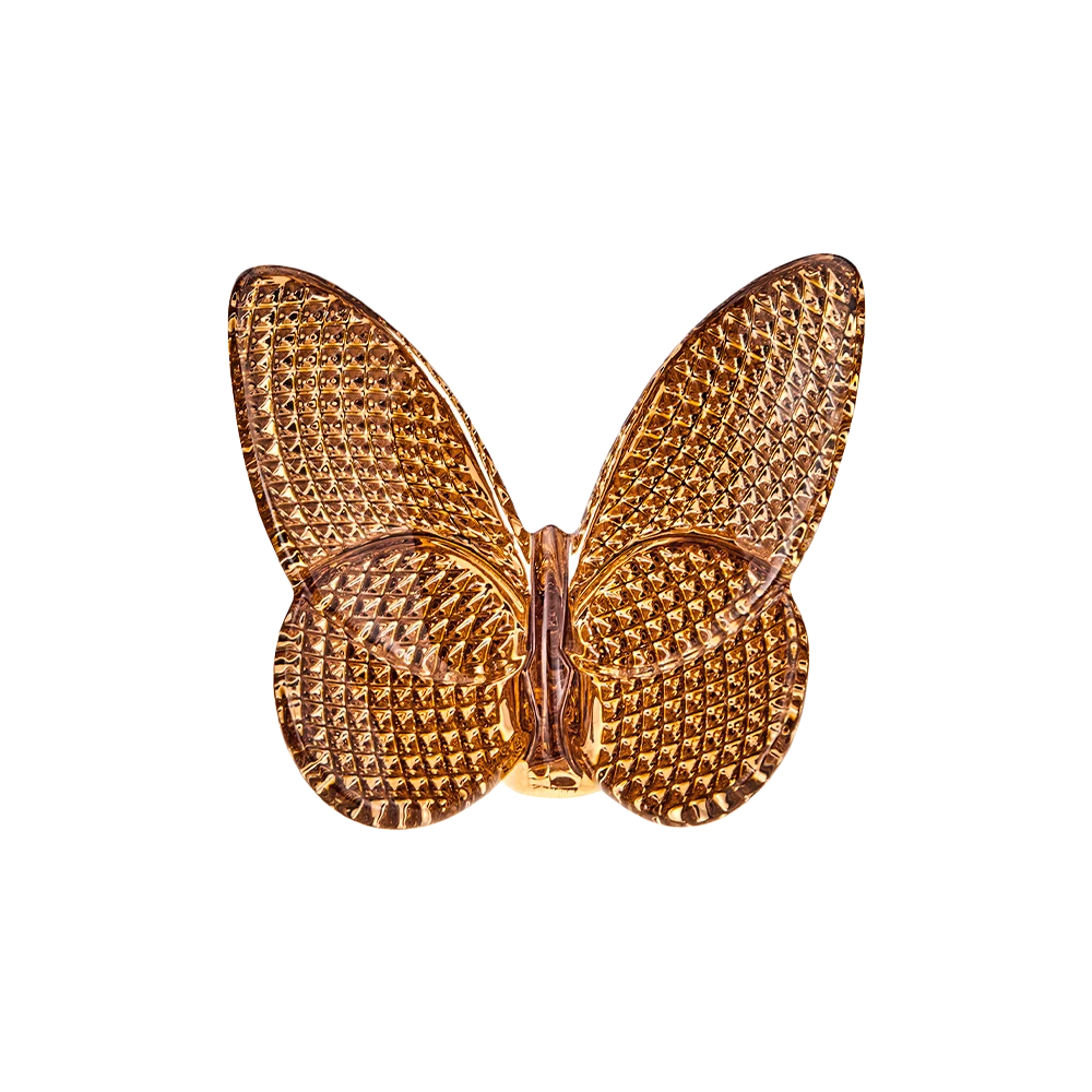 Mariposa Diamon Pattern Dorado Baccarat