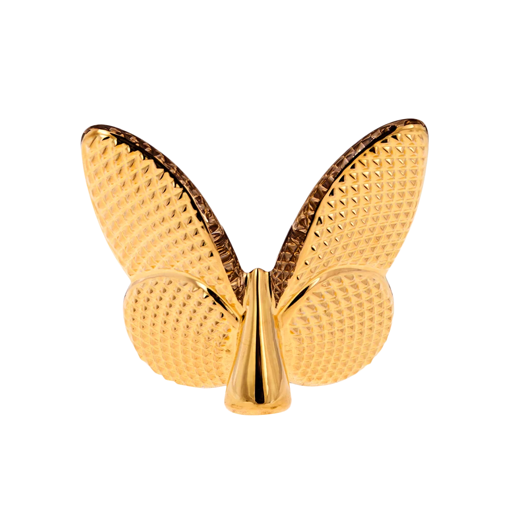 Mariposa Diamon Pattern Dorado Baccarat