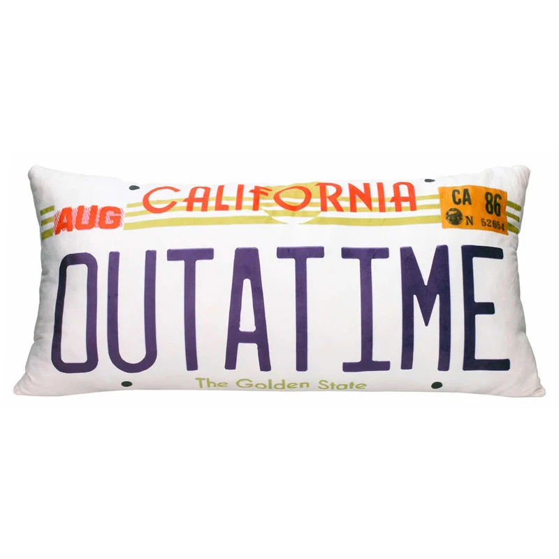 Back to Future Out at Time enrollment cushion
