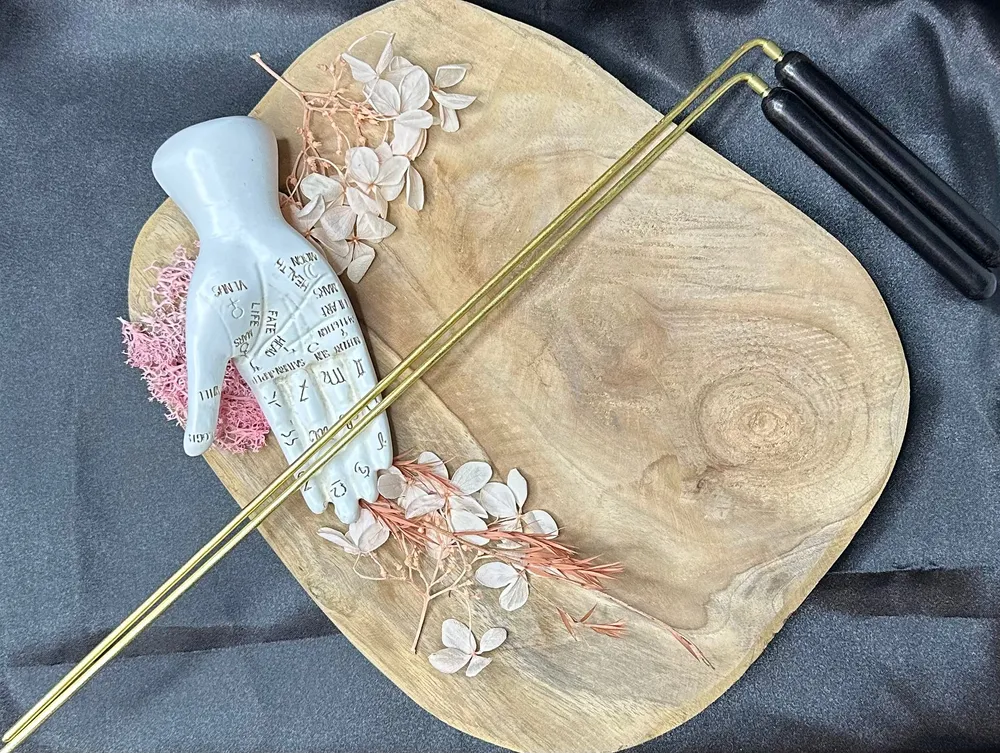 Baguette de Radiesthésie en Laiton