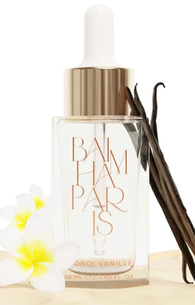 Huile de diffusion - Monoï vanillé - Fleur de tiaré & jasmin - 30 ml Baiham Paris