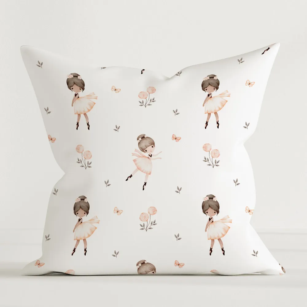 "Ballerines" Premium Coussin décoratif pour enfants