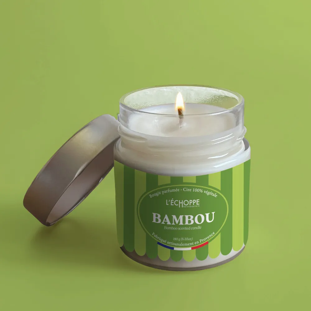 Bambou - Bougie parfumée 180g