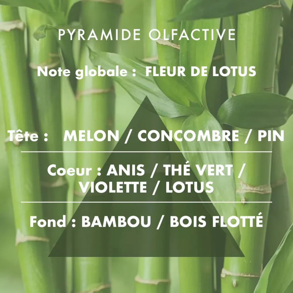 Bambou - Bougie parfumée 180g