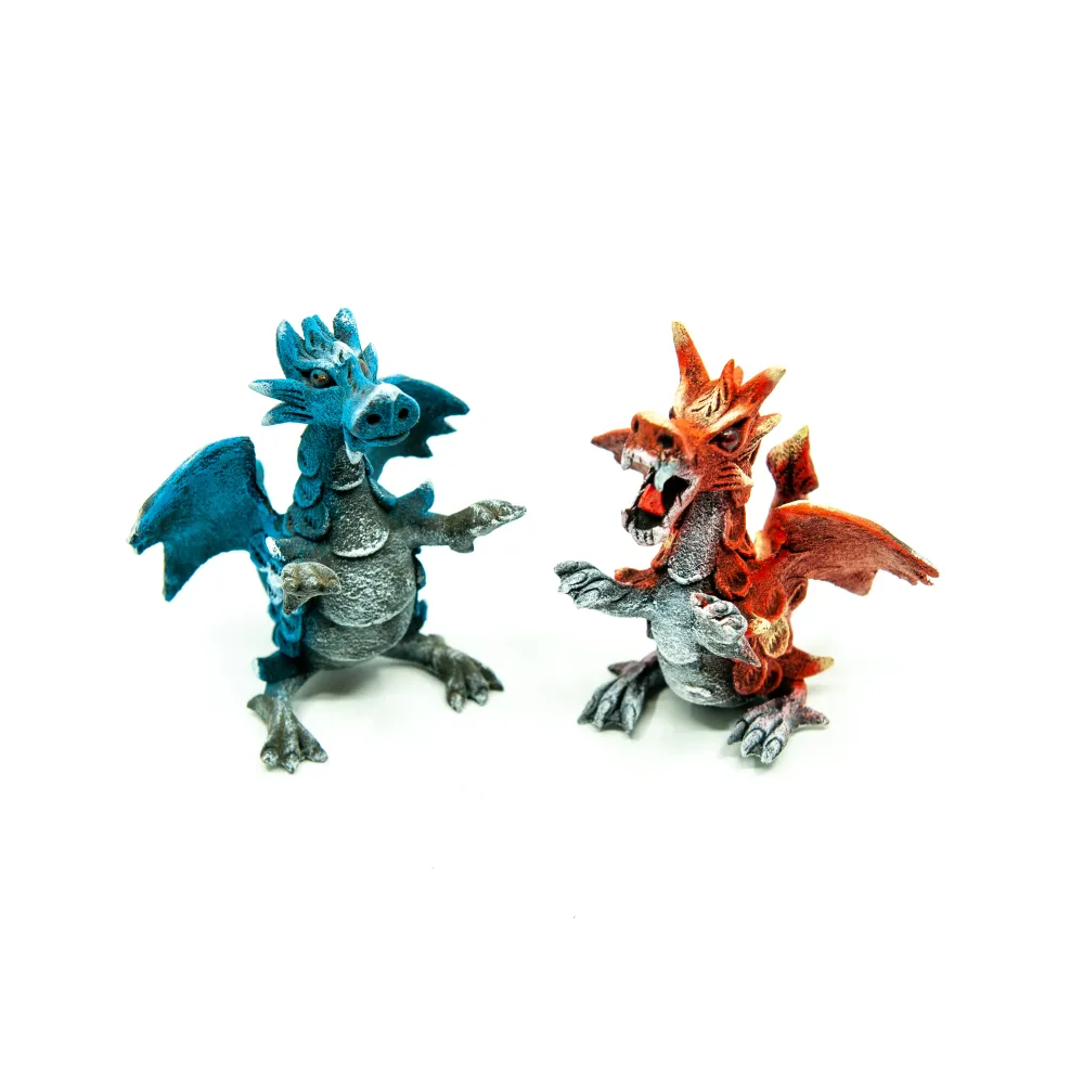 Dragon sciure moyen - à quatre pattes (noir) Banyen