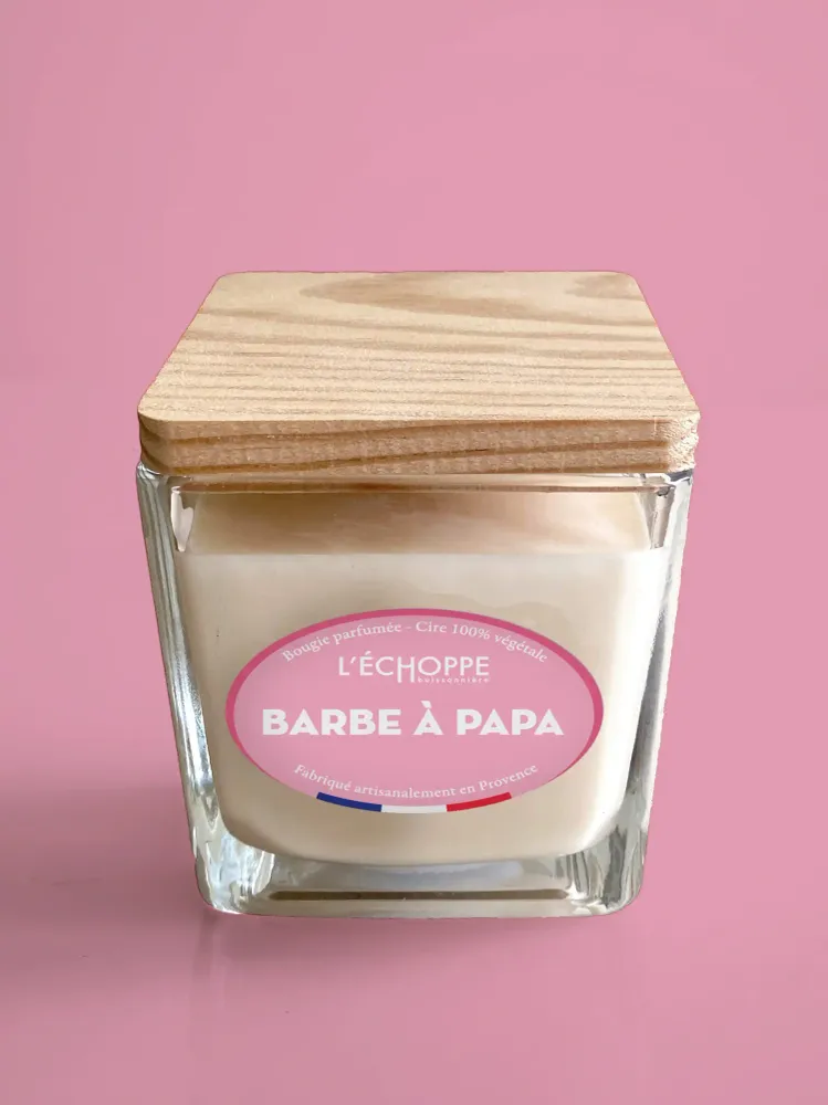 Barbe à Papa - Bougie parfumée 190g