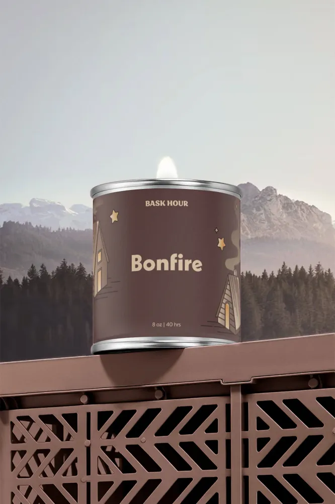 Bonfire - Bougie naturelle Bask Hour