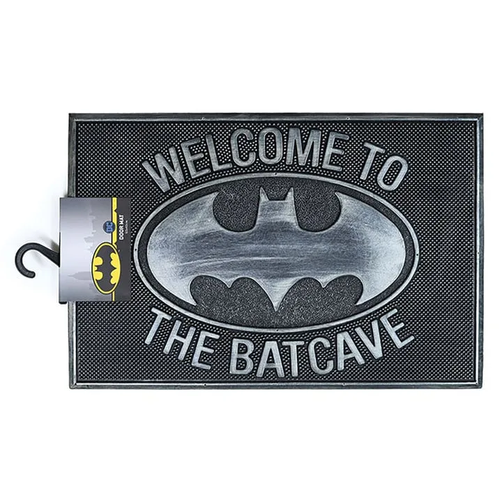Batman - Tapis de porte en caoutchouc "Welcome to Batcave"