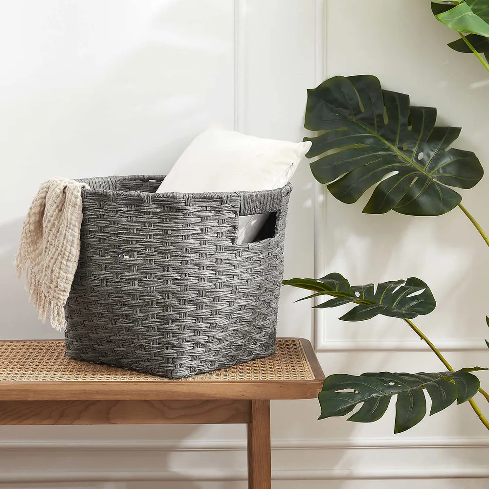 Baum - Grand panier en faux osier
