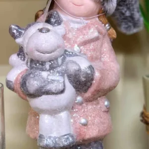 Personnage en céramique Beau Site Création fleuristerie
