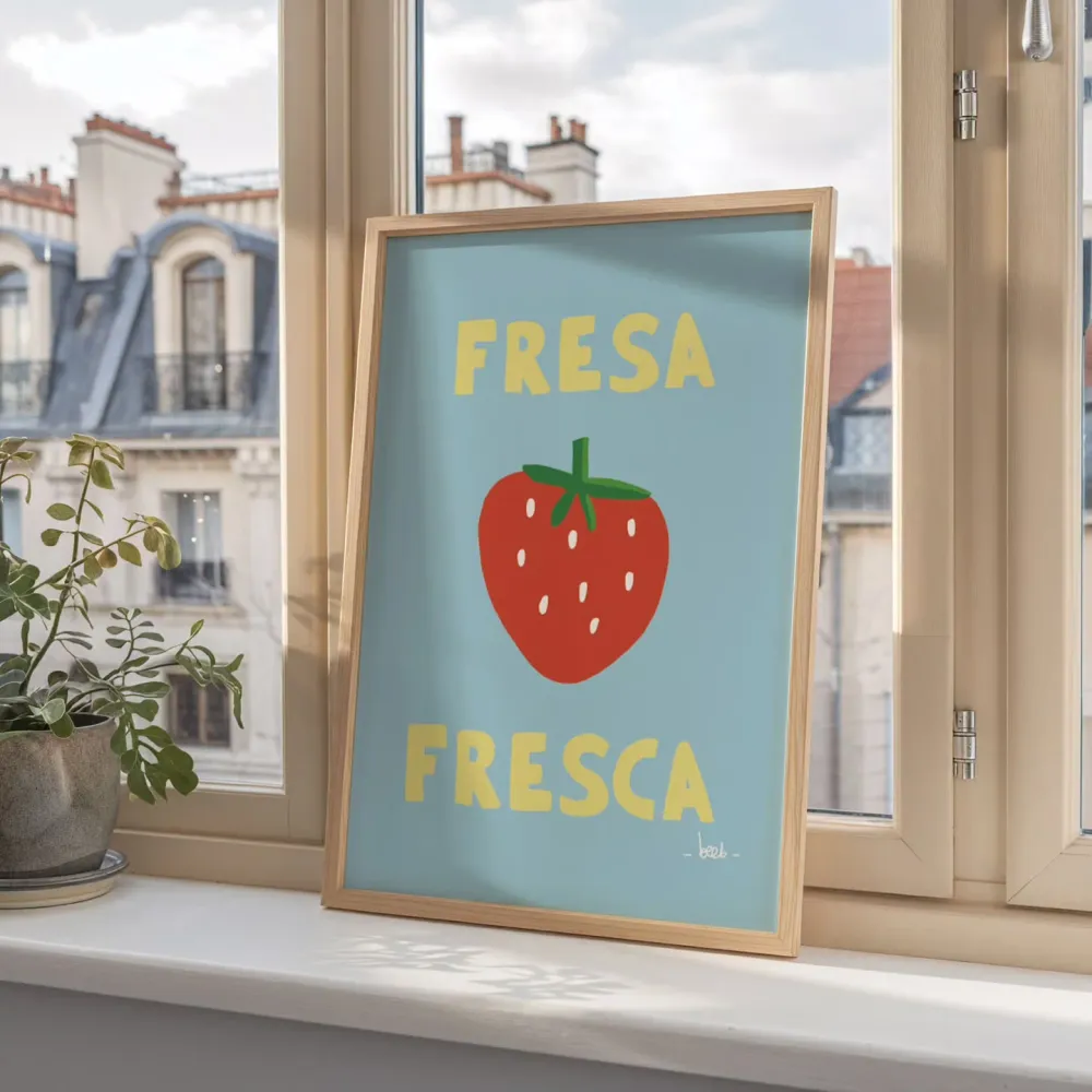 Affiche - Fresa Fresca Beeb