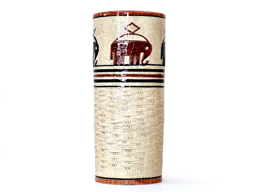 Bitossi (Italie) Vase 'Osier' 12"