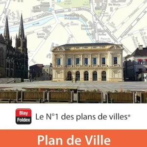 Cholet, Maine-et-Loire - Plan de ville | Blay Foldex
