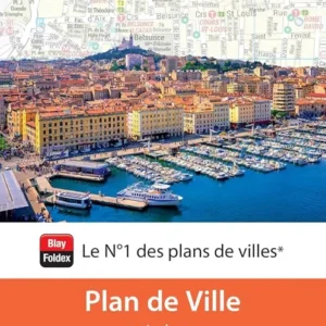 Marseille - Plan de ville grand format | Blay Foldex
