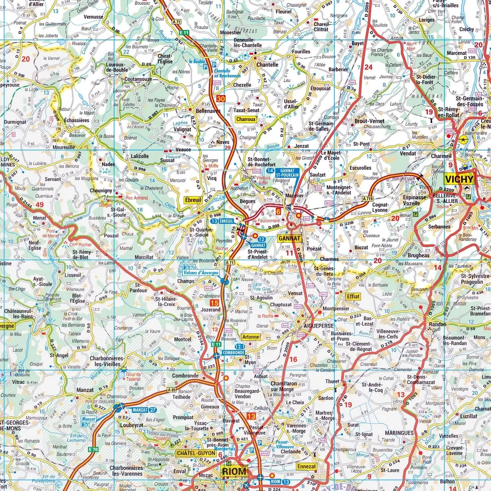 Poster - Allier (119 x 85 cm) | Blay Foldex