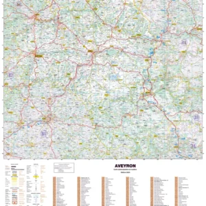 Poster - Aveyron (119 x 85 cm) | Blay Foldex
