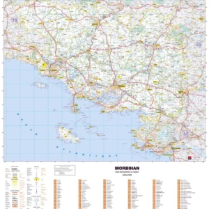 Poster - Morbihan (119 x 85 cm) | Blay Foldex