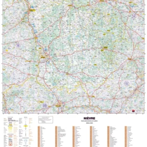 Poster - Nièvre (119 x 85 cm) | Blay Foldex
