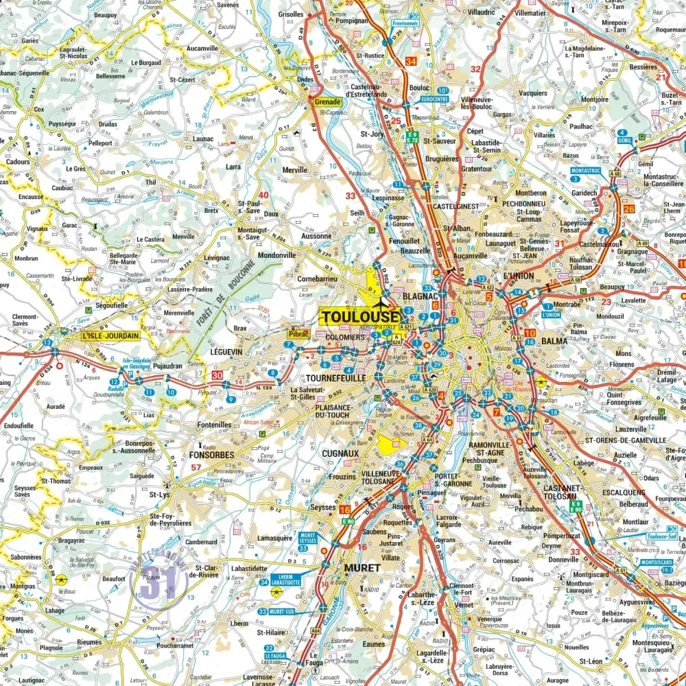 Poster - Occitanie (208 × 150 cm) | Blay Foldex
