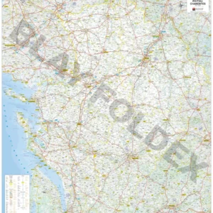 Poster - Poitou-Charentes (100 × 120 cm) | Blay Foldex