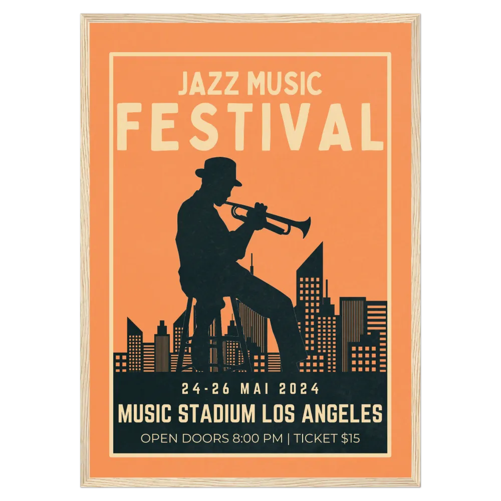 Festival Jazz - Trompette Show Bleue Vague Flow