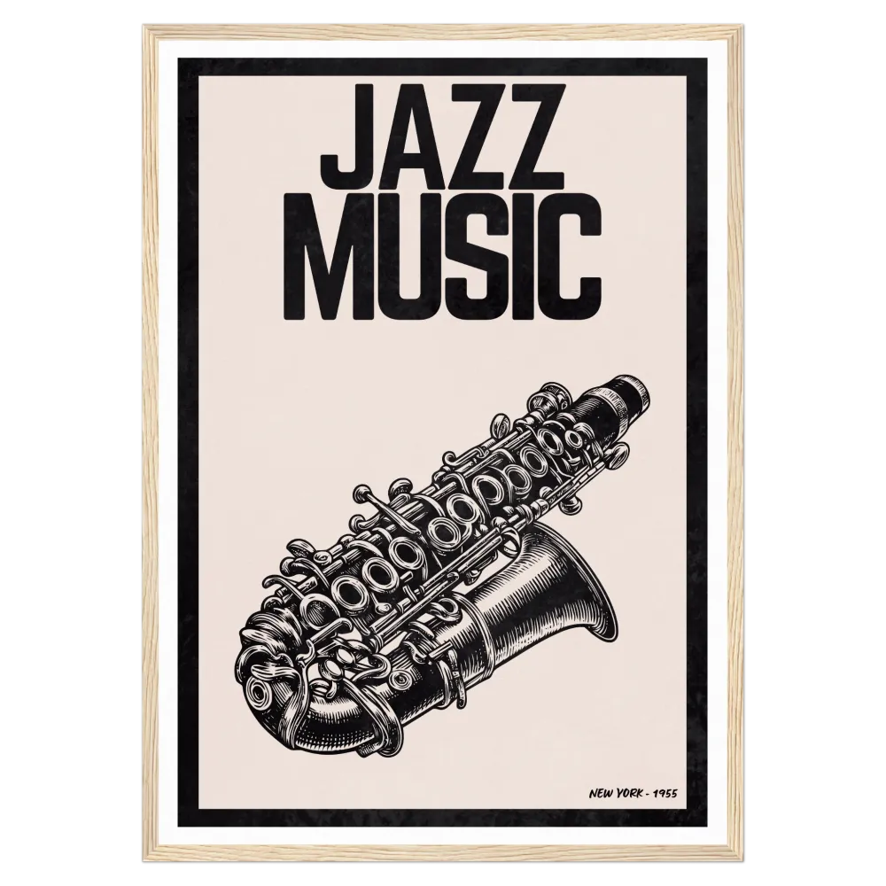 Musique Jazz - Saxophone Bleue Vague Flow