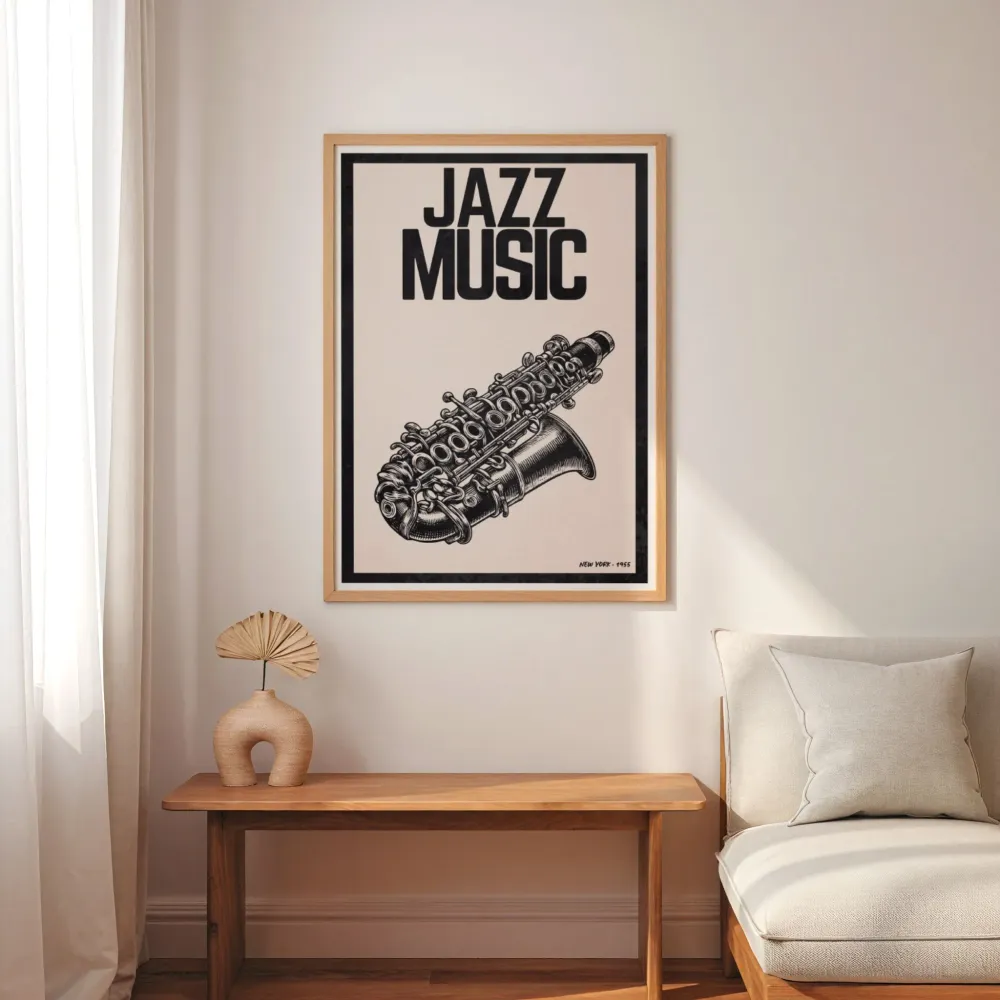 Musique Jazz - Saxophone Bleue Vague Flow