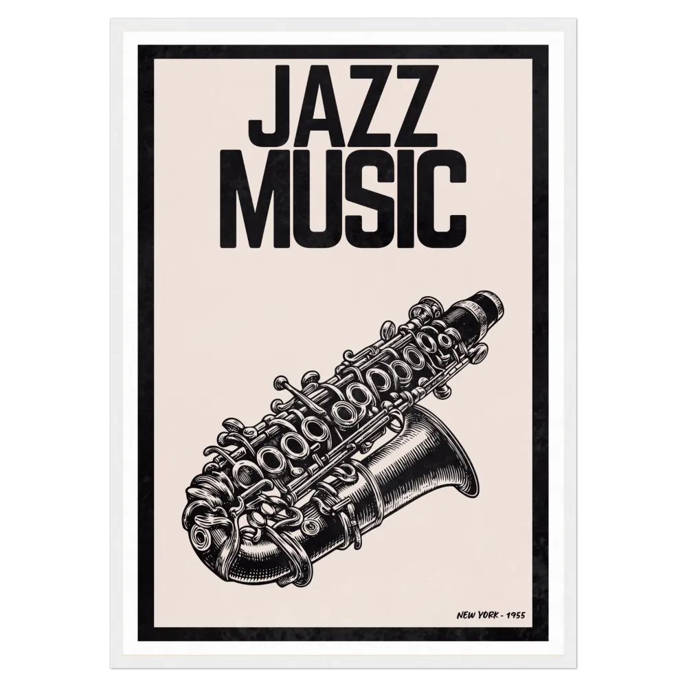 Musique Jazz - Saxophone Bleue Vague Flow