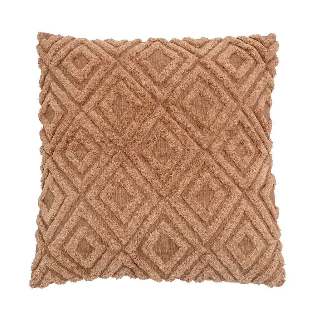 Bloomingville, Coussin Aprilia, Marron, Coton