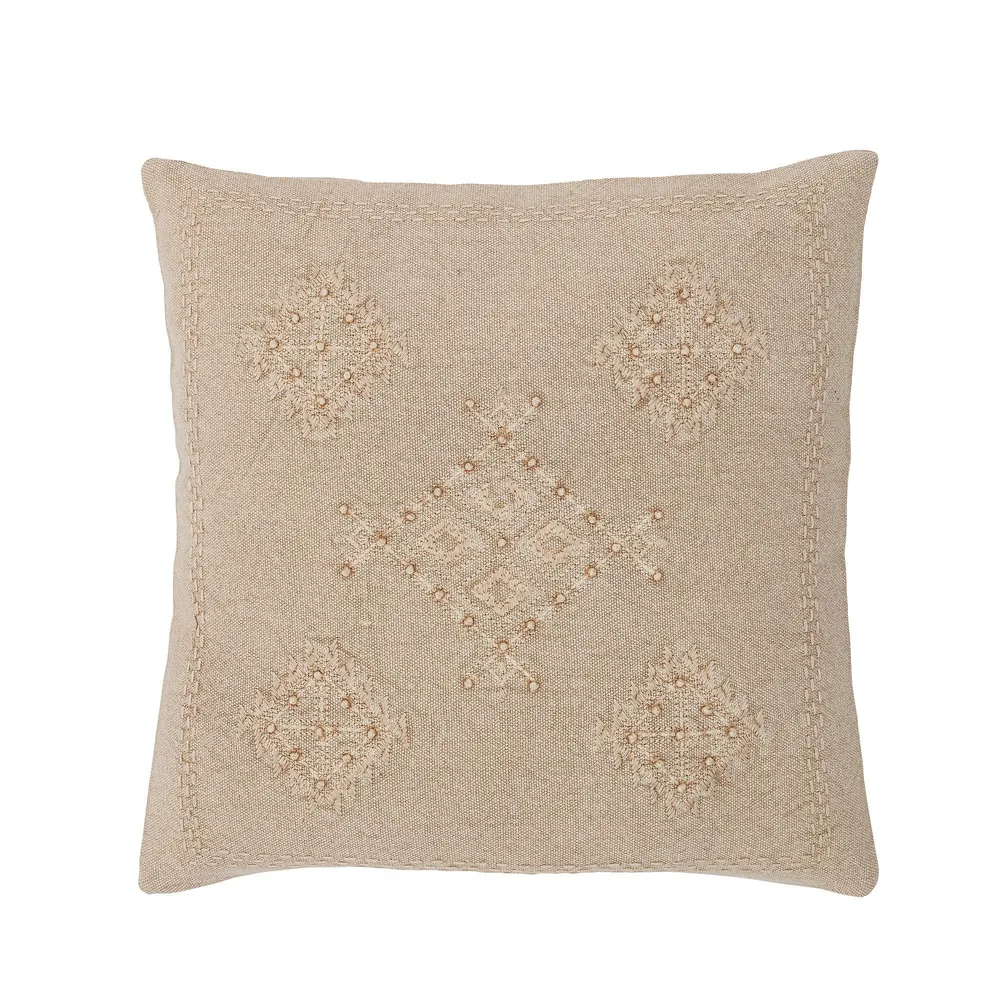 Bloomingville Coussin Leva, Nature, Coton