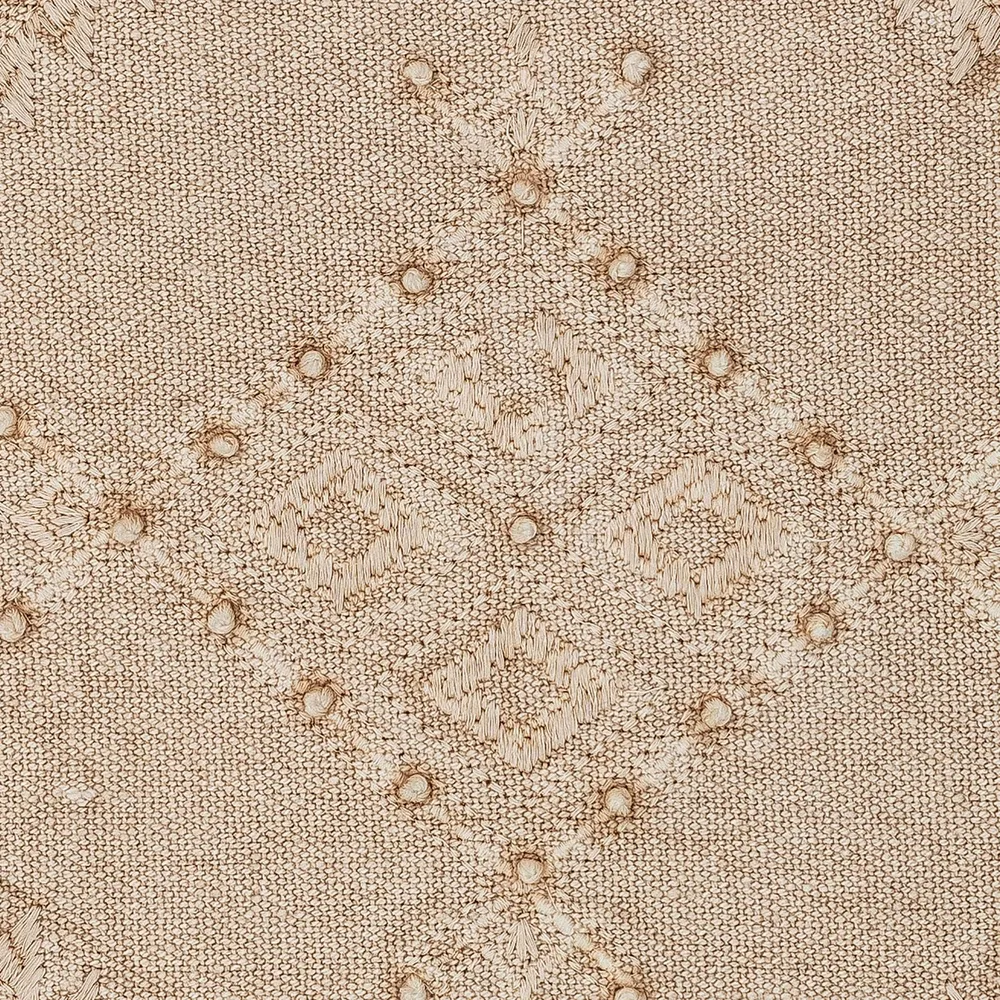Bloomingville Coussin Leva, Nature, Coton