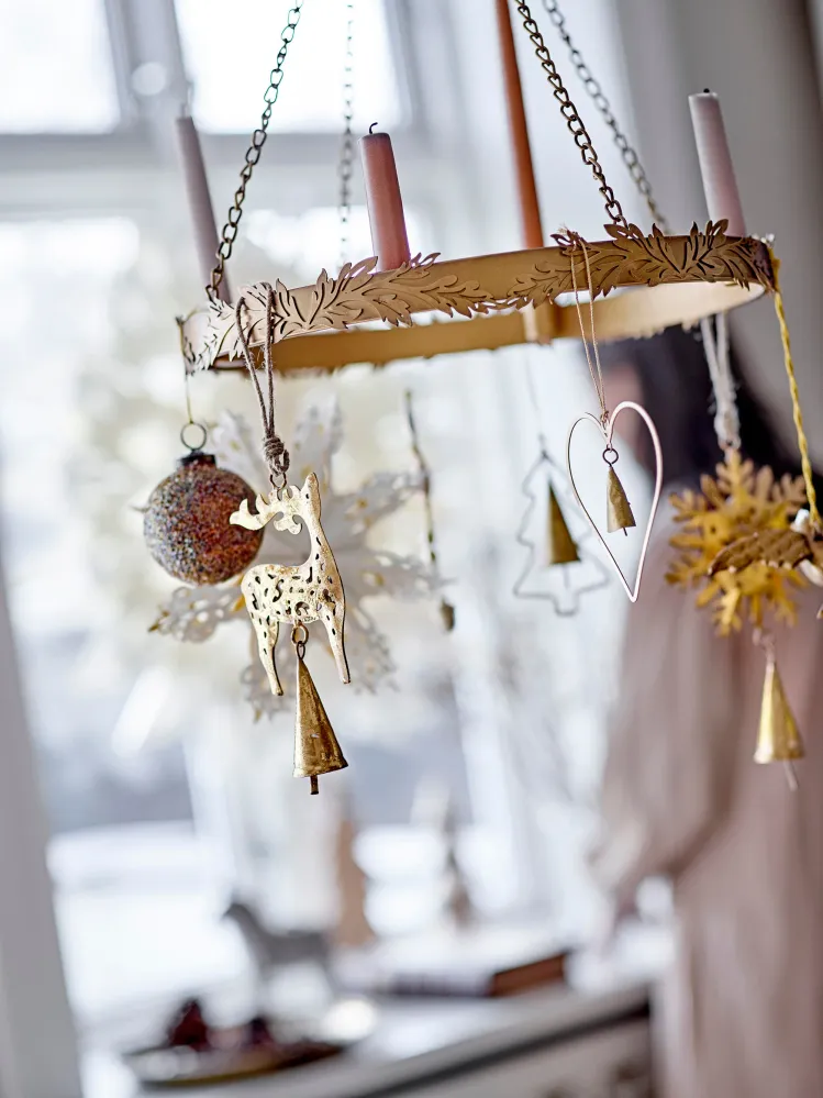 Bloomingville Wish Avent bougeoir, laiton, métal