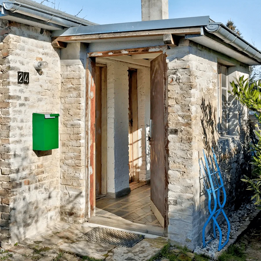 BOITE AUX POTES DOMESTIQUE NORVÉGIENNE BLANCHE