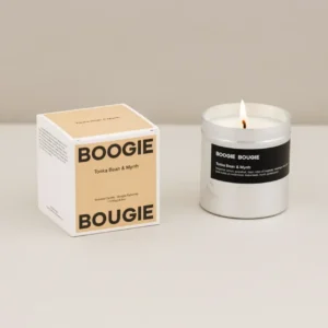 Tonka et Myrrhe - Bougie Parfumée Boogie Bougie