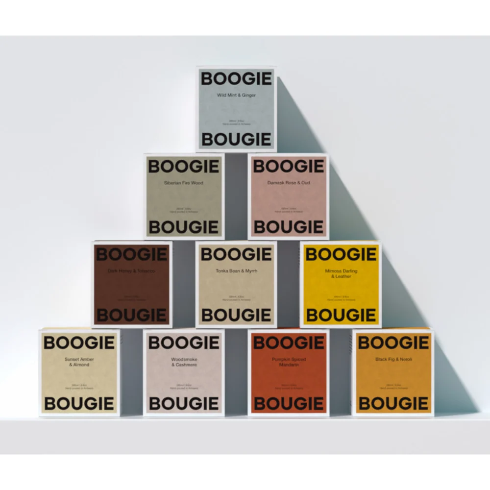 Tonka et Myrrhe - Bougie Parfumée Boogie Bougie