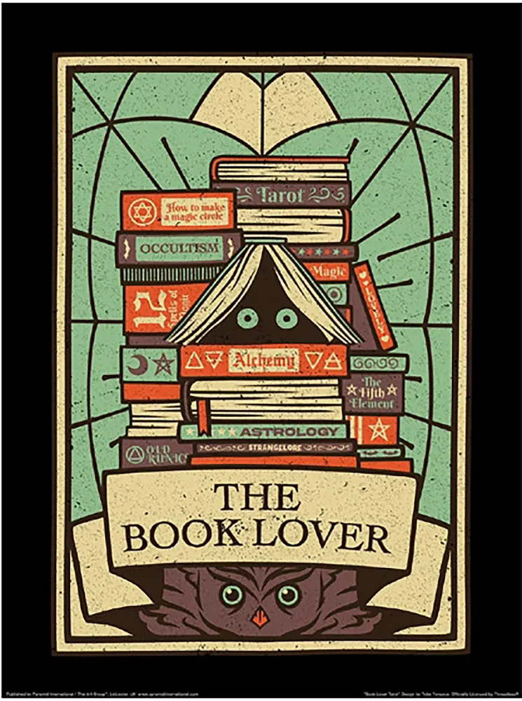 Book Lover Impression artistique Tobe Fonseca, Threadless
