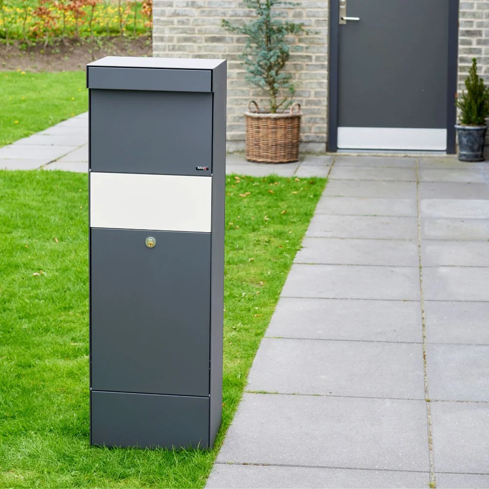Boîte aux lettres Allux Grundform Parcel anthracite